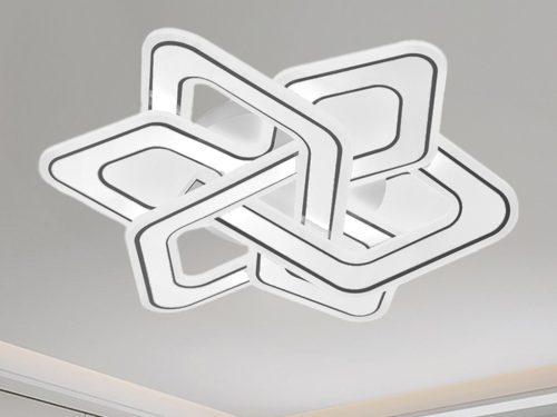 LED design mennyezeti lámpa 130W, 9000 lm, 3000K–6500K, IP20 - J1329/W
