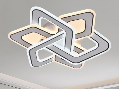 LED design mennyezeti lámpa 130W, 9000 lm, 3000K–6500K, IP20 - J1329/W