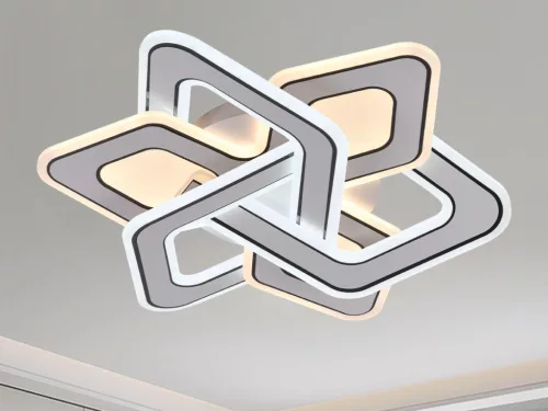 LED design mennyezeti lámpa 130W, 9000 lm, 3000K–6500K, IP20 - J1329/W