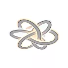 LED design mennyezeti lámpa 130W, 9000 lm, 3000K-6500K, IP20, 520x520x70mm - J1330/W