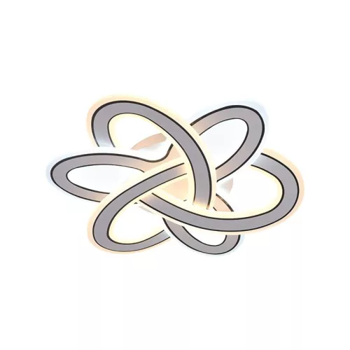 LED design mennyezeti lámpa 130W, 9000 lm, 3000K-6500K, IP20, 520x520x70mm - J1330/W