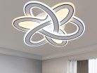LED design mennyezeti lámpa 130W, 9000 lm, 3000K-6500K, IP20, 520x520x70mm - J1330/W