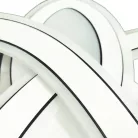 LED design mennyezeti lámpa 130W, 9000 lm, 3000K-6500K, IP20, 520x520x70mm - J1330/W