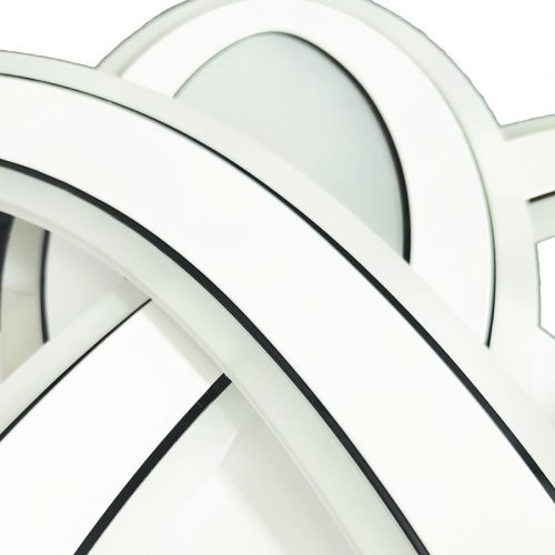 LED design mennyezeti lámpa 130W, 9000 lm, 3000K-6500K, IP20, 520x520x70mm - J1330/W