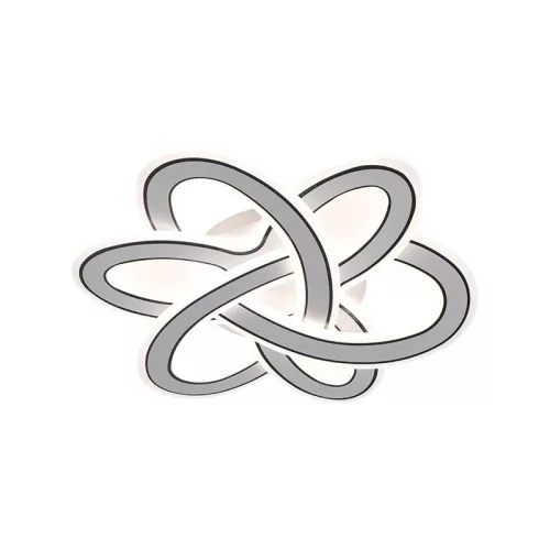 LED design mennyezeti lámpa 130W, 9000 lm, 3000K-6500K, IP20, 520x520x70mm - J1330/W