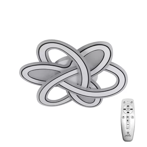 LED design mennyezeti lámpa 130W, 9000 lm, 3000K-6500K, IP20, 520x520x70mm - J1330/W