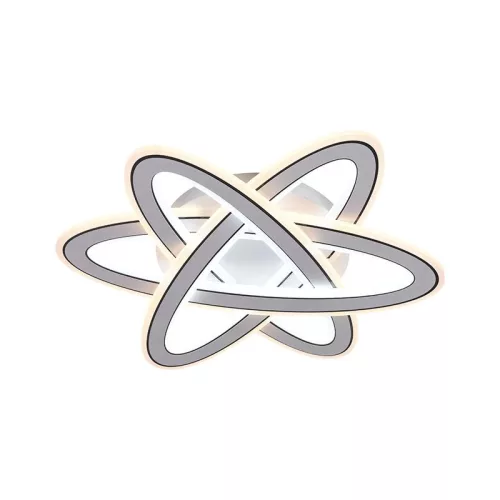 LED design mennyezeti lámpa 130W, 9000 lm, 3000K-6500K, IP20, 520x520x70mm - J1331/W