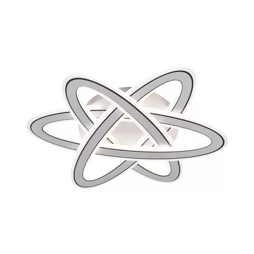 LED design mennyezeti lámpa 130W, 9000 lm, 3000K-6500K, IP20, 520x520x70mm - J1331/W