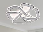 LED design mennyezeti lámpa 140W, 10000 lm, 3000K-6500K, IP20, 520x520x70mm - J1332/W