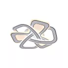 LED design mennyezeti lámpa 140W, 10000 lm, 3000K-6500K, IP20, 520x520x70mm - J1332/W