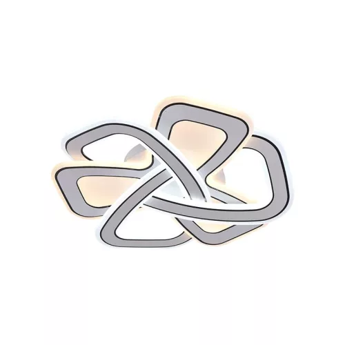 LED design mennyezeti lámpa 140W, 10000 lm, 3000K-6500K, IP20, 520x520x70mm - J1332/W