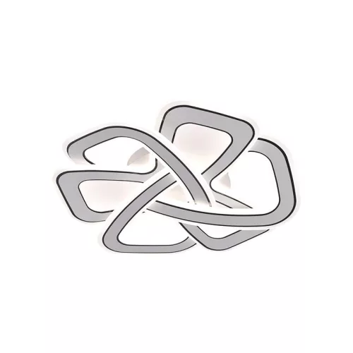 LED design mennyezeti lámpa 140W, 10000 lm, 3000K-6500K, IP20, 520x520x70mm - J1332/W