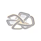 LED design mennyezeti lámpa 140W, 10000 lm, 3000K-6500K, IP20, 520x520x70mm - J1332/W