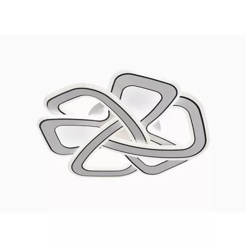 LED design mennyezeti lámpa 140W, 10000 lm, 3000K-6500K, IP20, 520x520x70mm - J1332/W