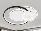 LED design mennyezeti lámpa 80W, 4600 lm, 3000K-6500K, IP20, 560x430x70mm - J1333/W