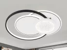 LED design mennyezeti lámpa 80W, 4600 lm, 3000K-6500K, IP20, 560x430x70mm - J1333/W