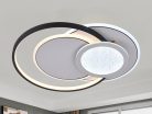 LED design mennyezeti lámpa 80W, 4600 lm, 3000K-6500K, IP20, 560x430x70mm - J1333/W
