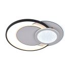LED design mennyezeti lámpa 80W, 4600 lm, 3000K-6500K, IP20, 560x430x70mm - J1333/W