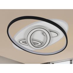   LED design mennyezeti lámpa 85W, 5600 lm, 3000K-6500K, IP20, 560x430x70mm - J1335/W