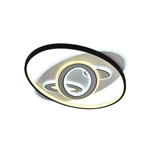 LED design mennyezeti lámpa 85W, 5600 lm, 3000K-6500K, IP20, 560x430x70mm - J1335/W
