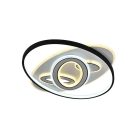 LED design mennyezeti lámpa 85W, 5600 lm, 3000K-6500K, IP20, 560x430x70mm - J1335/W