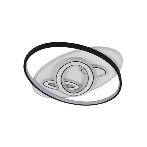 LED design mennyezeti lámpa 85W, 5600 lm, 3000K-6500K, IP20, 560x430x70mm - J1335/W