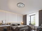 LED design mennyezeti lámpa 105W, 6900 lm, 3000K-6500K, IP20, 499x499x60mm - J1336/W