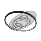 LED design mennyezeti lámpa 105W, 6900 lm, 3000K-6500K, IP20, 499x499x60mm - J1336/W