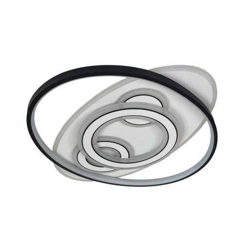 LED design mennyezeti lámpa 105W, 6900 lm, 3000K-6500K, IP20, 499x499x60mm - J1336/W
