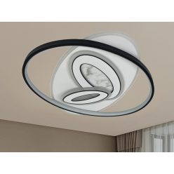   LED design mennyezeti lámpa 105W, 6900 lm, 3000K-6500K, IP20, 499x499x60mm - J1337/W