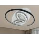 LED design mennyezeti lámpa 105W, 6900 lm, 3000K-6500K, IP20, 499x499x60mm - J1337/W