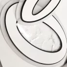 LED design mennyezeti lámpa 105W, 6900 lm, 3000K-6500K, IP20, 499x499x60mm - J1337/W