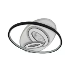 LED design mennyezeti lámpa 105W, 6900 lm, 3000K-6500K, IP20, 499x499x60mm - J1337/W