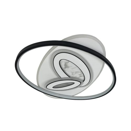 LED design mennyezeti lámpa 105W, 6900 lm, 3000K-6500K, IP20, 499x499x60mm - J1337/W