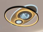 LED design mennyezeti lámpa 105W, 6900 lm, 3000K-6500K, IP20, 499x499x60mm - J1338/W