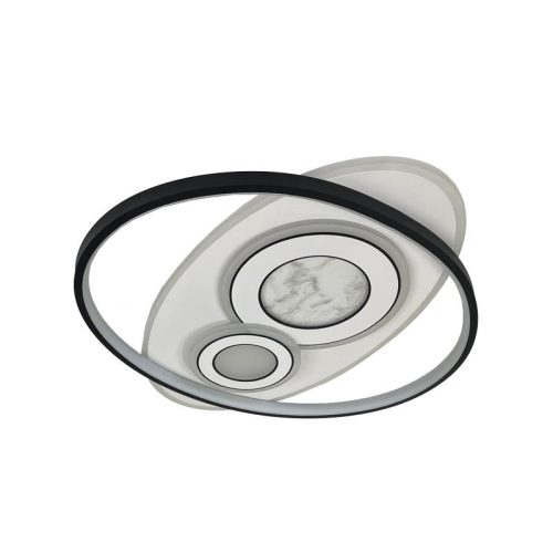 LED design mennyezeti lámpa 105W, 6900 lm, 3000K-6500K, IP20, 499x499x60mm - J1338/W