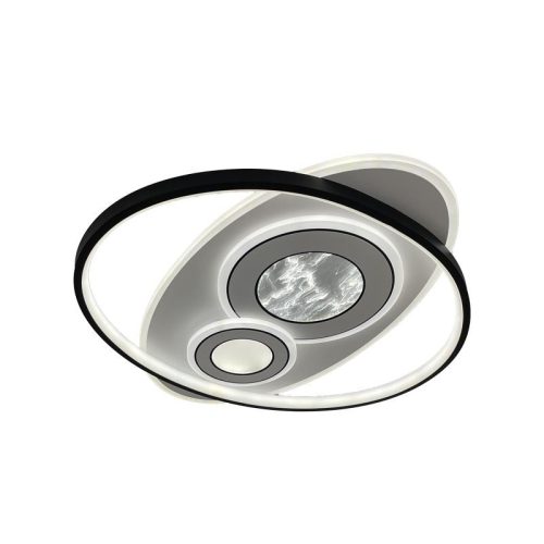 LED design mennyezeti lámpa 105W, 6900 lm, 3000K-6500K, IP20, 499x499x60mm - J1338/W
