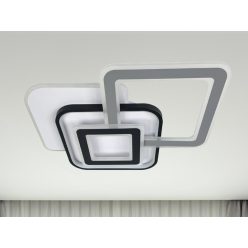   LED design mennyezeti lámpa 105W, 6900 lm, 3000K-6500K, IP20, 560x480x80mm - J1339/W
