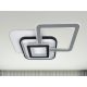 LED design mennyezeti lámpa 105W, 6900 lm, 3000K-6500K, IP20, 560x480x80mm - J1339/W