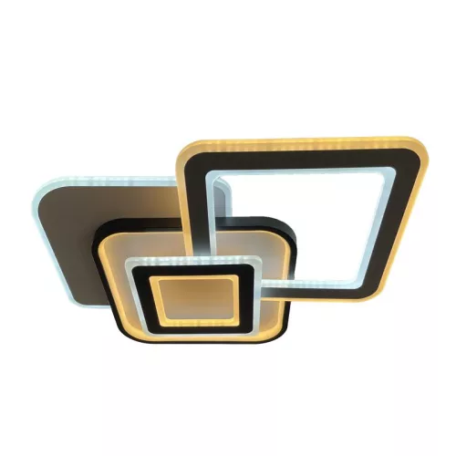 LED design mennyezeti lámpa 105W, 6900 lm, 3000K-6500K, IP20, 560x480x80mm - J1339/W