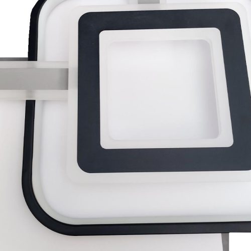 LED design mennyezeti lámpa 105W, 6900 lm, 3000K-6500K, IP20, 560x480x80mm - J1339/W