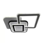 LED design mennyezeti lámpa 105W, 6900 lm, 3000K-6500K, IP20, 560x480x80mm - J1339/W