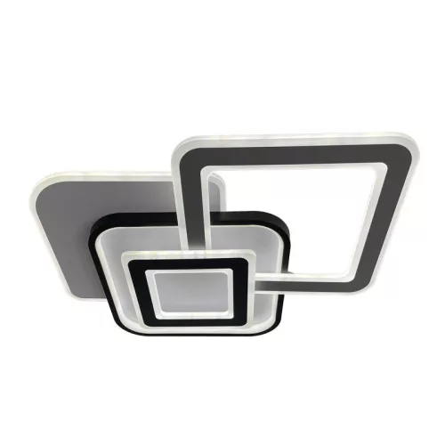 LED design mennyezeti lámpa 105W, 6900 lm, 3000K-6500K, IP20, 560x480x80mm - J1339/W