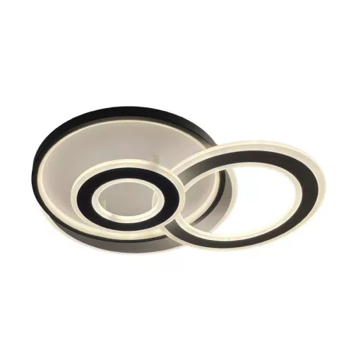 LED design mennyezeti lámpa 95W, 6200 lm, 3000K–6500K, IP20, 520x430x80 mm - J1340/W