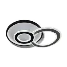 LED design mennyezeti lámpa 95W, 6200 lm, 3000K–6500K, IP20, 520x430x80 mm - J1340/W