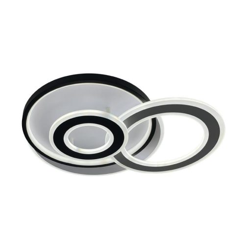 LED design mennyezeti lámpa 95W, 6200 lm, 3000K–6500K, IP20, 520x430x80 mm - J1340/W