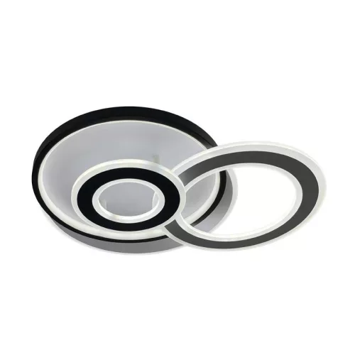 LED design mennyezeti lámpa 95W, 6200 lm, 3000K–6500K, IP20, 520x430x80 mm - J1340/W