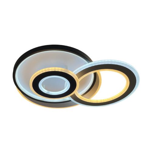 LED design mennyezeti lámpa 95W, 6200 lm, 3000K–6500K, IP20, 520x430x80 mm - J1340/W