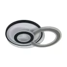 LED design mennyezeti lámpa 95W, 6200 lm, 3000K–6500K, IP20, 520x430x80 mm - J1340/W