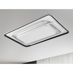   LED design mennyezeti lámpa 220W, 10000 lm, 930x600x70 mm, 3000K-6500K, IP20, fehér-fekete-J1341/W